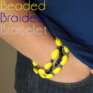 Beaded Braided Bracelet