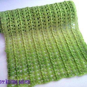 Sprouting Lace Scarf