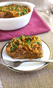 Skinny BBQ Chicken Casserole