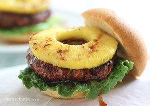 Grilled Hawaiian Teriyaki Burger