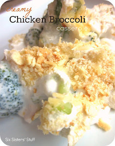 Creamy Chicken Broccoli Casserole