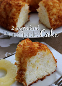 2-Ingredient Pineapple Cake