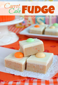 Carrot Cake Fudge