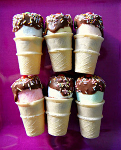 Mini Ice Cream Cone Treats