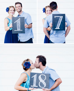 Adorably Personal Table Number Ideas