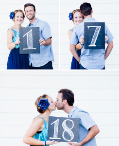 Adorably Personal Table Number Ideas 