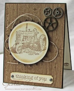 Rustic Masculine Handmade Card