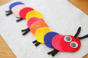 Felt Caterpillar Play Kit