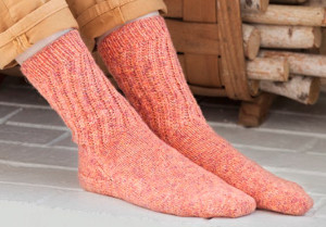 Lacy Toe-Up Socks