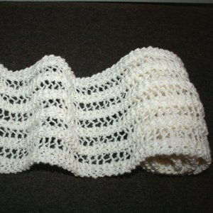 Wonderful One Row Lace Scarf