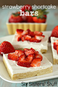 Strawberry Shortcake Bars