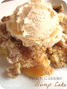 Heavenly Peach Cobbler Dump Cake