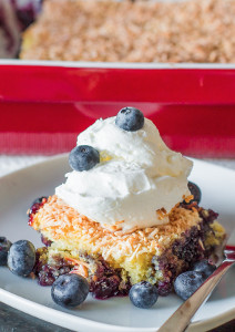 Blueberry Dump Cake