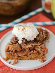 Pumpkin Apple Spice Dump Cake