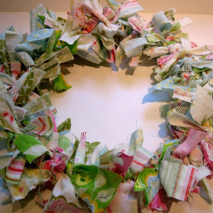 Summer Scraps Wreath