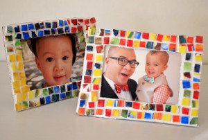 Mosaic DIY Picture Frames