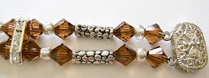 Sparkling Rootbeer Bracelet