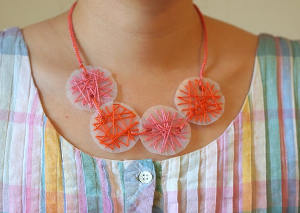 Trendy String Art Necklace