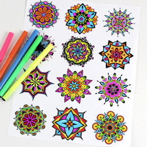 Mandala Free Coloring Pages