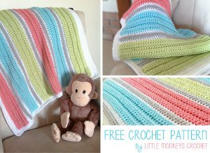 30 Beginner Crochet Blanket Patterns (Free)