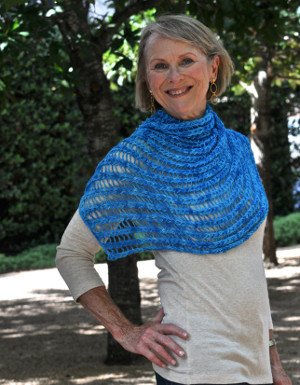 Turquoise Shawlette