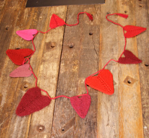 Be Mine Heart Garland