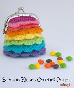 Bright Bonbons Crochet Pouch