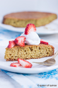 Blood Orange and Almond Flour Cake