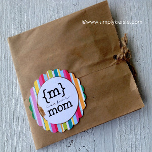 Mom's Lunch Bag Card