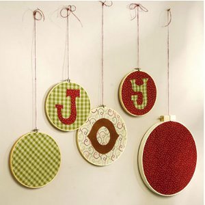 Jolly JOY Ornaments