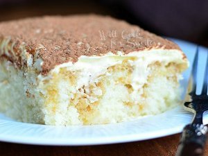 Tempting Tiramisu Poke Cake