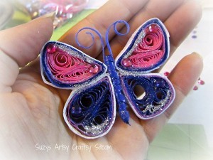 Radiant Quilled Butterfly