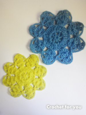 Grandma's Magic Crocheted Flower Pattern