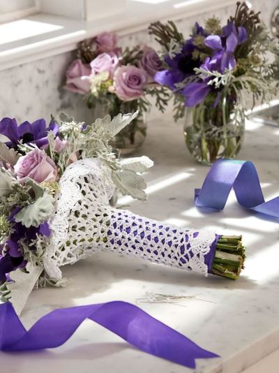 How to Wrap a Bouquet Crochet Pattern