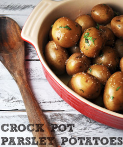 Slow Cooker Parsley Potatoes