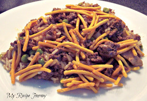 Chinese Ground Beef Casserole