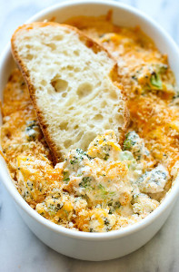 Baked Broccoli Parmesan Dip