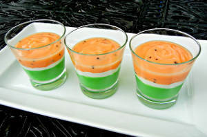 Watermelon Pudding Cups