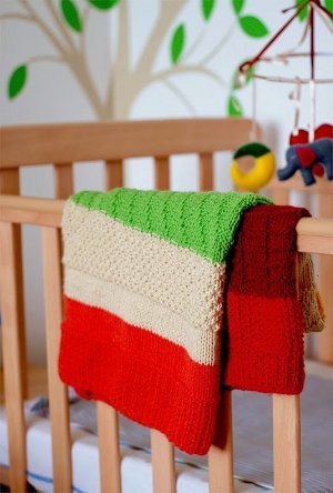 Seven Stitch Baby Blanket