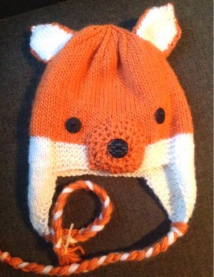 Fox Earflap Beanie