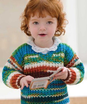 Two Skein Baby Sweater