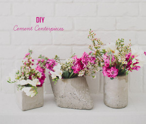 Hardcore Romantic DIY Centerpieces