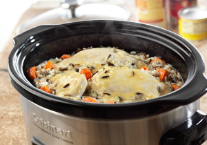 All Day Creamy Chicken and Wild Rice