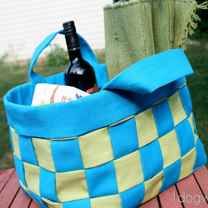 No Sew Summer Basket