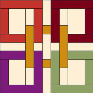 Celtic Squares Block