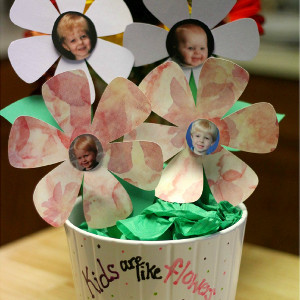 Kids Grow Flower Pot | AllFreeHolidayCrafts.com