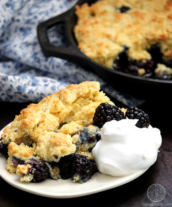 Oh-So-Good Blackberry Skillet Cobbler