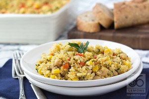 Corn Chowder Quinoa Casserole