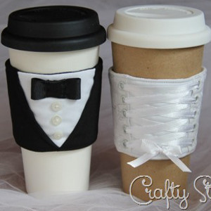 DIY Wedding Gift Coffee Sleeves