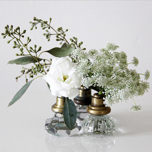 Forgotten and Found Vintage Wedding Vases